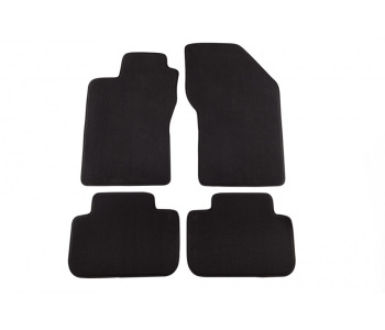 Немски стелки PETEX - мокет комплект предни и задни черни