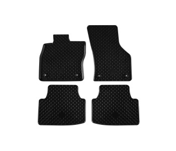 Чешки гумени стелки комплект предни и задни (4 броя) след 2012 за SEAT LEON ST (5F8) комби от 2013