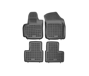 Гумени стелки комплект предни и задни (4 броя) - черни за SUZUKI SX4 (EY, GY) от 2006 до 2014