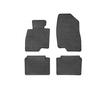 Гумени стелки комплект предни и задни (4 броя) - черни за MAZDA 6 (GJ, GL) комби от 2012