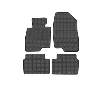 Гумени стелки комплект предни и задни (4 броя) - черни за MAZDA 3 (BM) седан от 2013