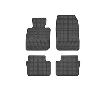 Гумени стелки комплект предни и задни (4 броя) - черни за MAZDA CX-3 (DK) от 2015