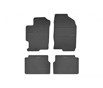 Гумени стелки комплект предни и задни (4 броя) - черни за MAZDA 6 (GG) седан от 2002 до 2008