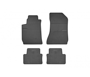 Гумени стелки комплект предни и задни (4 броя) - черни за ALFA ROMEO 159 Sportwagon (939) от 2006 до 2012