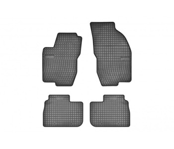 Гумени стелки комплект предни и задни (4 броя) - черни за ALFA ROMEO 156 (932) от 1997 до 2003