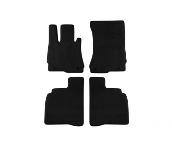 Мокетни стелки PETEX черни Style - комплект предни и задни (4 броя) - дълга база за MERCEDES S (W221) седан от 2005 до 2013