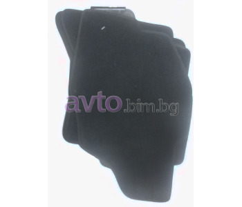 Мокетни стелки PETEX черни Style - комплект предни и задни (4 броя) за MITSUBISHI PAJERO PININ (H6_W, H7_W) от 1999 до 2007