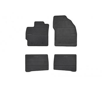 Гумени стелки комплект предни и задни (4 броя) - черни за TOYOTA PRIUS C (NHP10_) от 2011