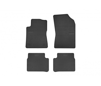 Гумени стелки комплект предни и задни (4 броя) - черни за CITROEN C3 III (SX) от 2016