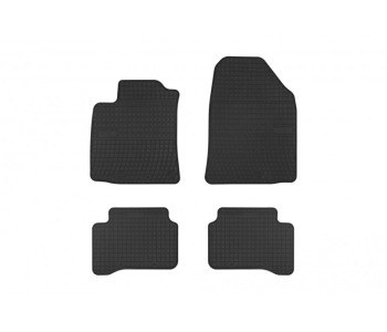 Гумени стелки комплект предни и задни (4 броя) - черни за HYUNDAI IONIQ (AE) от 2016