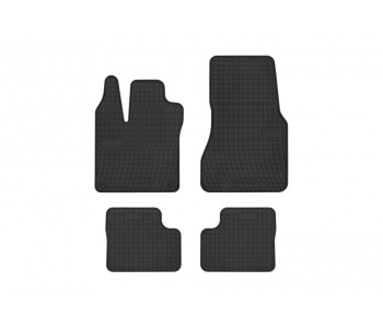 Гумени стелки комплект предни и задни (4 броя) - черни за RENAULT TWINGO III (BCM_) от 2014