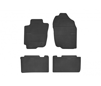 Гумени стелки комплект предни и задни (4 броя) - черни след 2013 за TOYOTA RAV4 IV (_A4_) от 2012