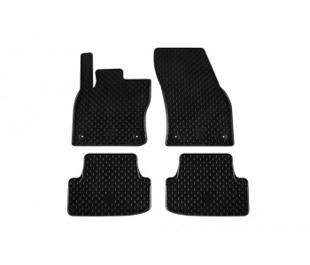 Гумени стелки GUZU черни - 4 броя за SEAT ATECA (KH7) от 2016