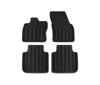 3D Мокетни стелки GUZU Premium титаниево черни (4 броя) за SEAT TARRACO (KN2_) от 2018