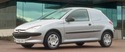 Гумени стелки за PEUGEOT 206 товарен от 1999 до 2009