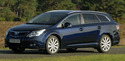 Гумени стелки за TOYOTA AVENSIS (_T27_) комби от 2009 до 2018