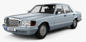 Стелки за MERCEDES S (W126) седан от 1978 до 1991