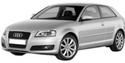 Гумени стелки за AUDI A3 (8P1) от 2008 до 2013