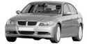 Стелки за багажник за BMW 3 Ser (E90) от 2005 до 2008