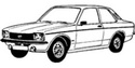 Стелки за багажник за OPEL KADETT C от 1973 до 1979