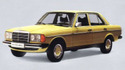 Стелки за багажник за MERCEDES (W123) седан от 1976 до 1985