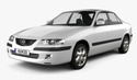 Гумени стелки за MAZDA 626 V (GF) седан от 1997 до 2002