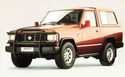 Гумени стелки за NISSAN PATROL III (K160) твърд покрив от 1979 до 1989