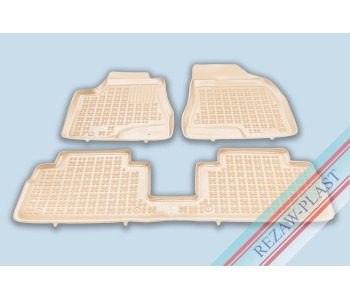 Гумени стелки комплект предни и задни (3 броя) Бежови за LEXUS RX II (MHU3_, GSU3_, MCU3_) от 2003 до 2008