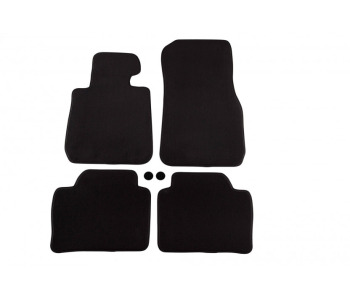 Мокетни стелки комплект (4 броя) черни за BMW 3 Ser (F31) комби от 2011