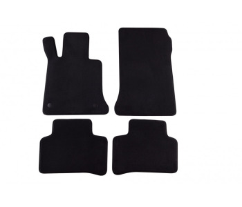 Мокетни стелки комплект (4 броя) черни за MERCEDES GLK (X204) от 2008