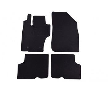 Мокетни стелки комплект (4 броя) черни за моделите от 2010-2013 за DACIA DOKKER товарен от 2012