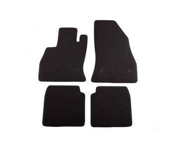 Мокетни стелки комплект (4 броя) черни за FIAT 500L (351, 352) от 2012