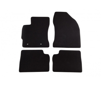 Мокетни стелки комплект (4 броя) черни за TOYOTA AURIS (_E18_) товарен от 2013