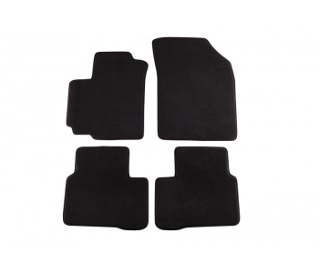 Мокетни стелки комплект черни предни и задни (4 броя) за SUZUKI SWIFT IV (FZ, NZ) от 2010 до 2017