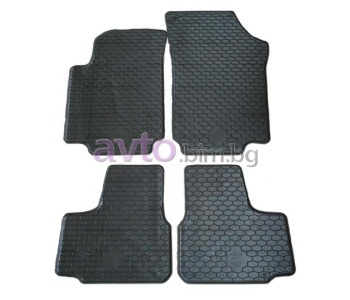 Гумени стелки комплект предни и задни (4 броя) за SEAT Mii (KF1) от 2011