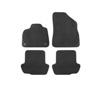 Мокетни стелки комплект (4 броя) черни за CITROEN DS5 от 2011 до 2015