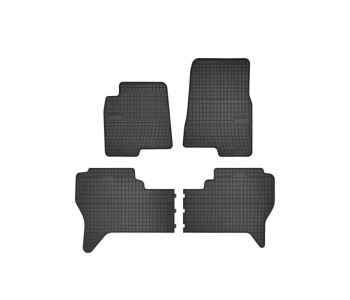 Гумени стелки комплект предни и задни (4 броя) - черни за MITSUBISHI PAJERO CLASSIC (V2_W) от 2002