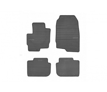 Гумени стелки комплект предни и задни (4 броя) - черни за MITSUBISHI COLT VI (Z3_A, Z2_A) от 2002 до 2012