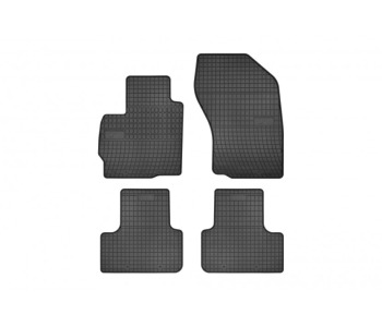 Гумени стелки комплект предни и задни (4 броя) - черни за CITROEN C4 II (B7) от 2009 до 2017