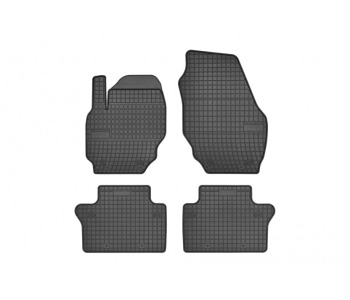 Гумени стелки комплект предни и задни (4 броя) - черни за VOLVO V70 III (BW) комби от 2007 до 2017