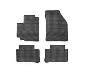 Гумени стелки комплект предни и задни (4 броя) - черни за SUZUKI ALTO (GF) от 2009 до 2014