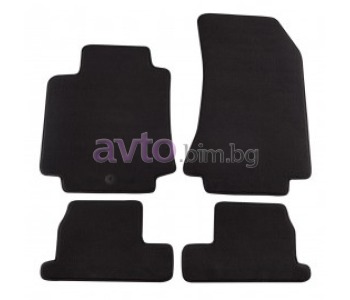 Мокетни стелки PETEX черни Style - комплект предни и задни (4 броя) за ALFA ROMEO BRERA (939_) от 2006 до 2011