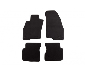 Мокетни стелки PETEX черни Style - комплект предни и задни (4 броя) за ALFA ROMEO MITO (955) от 2008