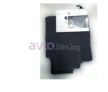Мокетни стелки PETEX черни Style - комплект предни и задни (4 броя) за CHEVROLET CAPTIVA (C100, C140) от 2006 до 2011