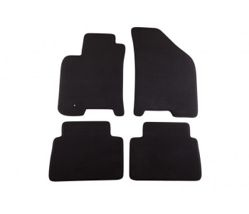 Мокетни стелки PETEX черни Style - комплект предни и задни (4 броя) за CHEVROLET NUBIRA комби от 2005