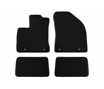 Мокетни стелки PETEX черни Style - комплект предни и задни (4 броя) за LEXUS CT (ZWA10) от 2010