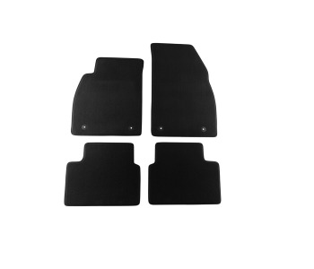 Мокетни стелки PETEX черни Style - комплект предни и задни (4 броя) за OPEL INSIGNIA A (G09) седан от 2008 до 2017