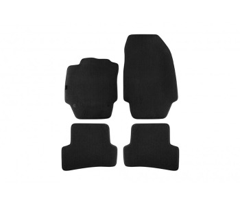 Мокетни стелки PETEX черни Style - комплект предни и задни (4 броя) за RENAULT CAPTUR (J5_) от 2013