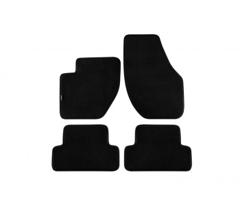 Мокетни стелки PETEX черни Style - комплект предни и задни (4 броя) за VOLVO V40 хечбек от 2012