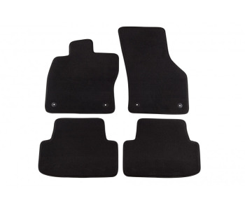 Мокетни стелки PETEX черни Style - комплект предни и задни (4 броя) за VOLKSWAGEN GOLF VII (BA5, BV5) комби от 2013